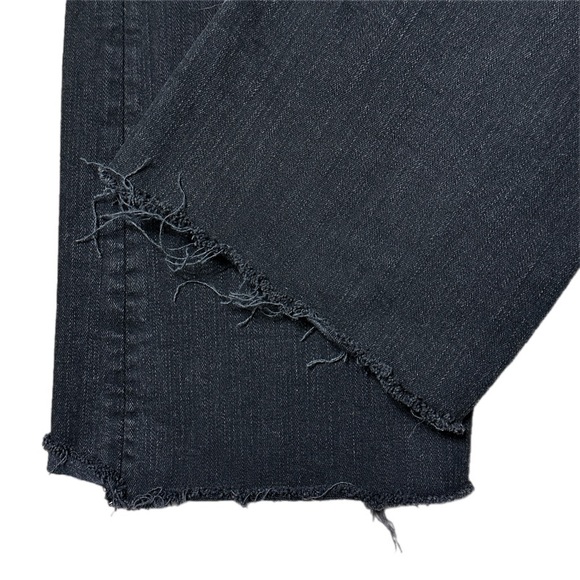 Mother The Hustler Ankle Fray In Black Not Guilty Size 28 - Picture 8 of 14